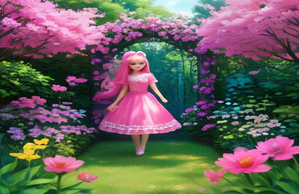 Cute Barbie Doll Wallpaper