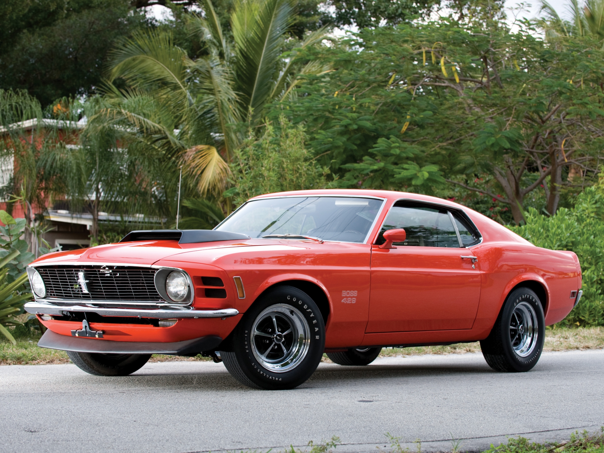 Ford Mustang Boss Muscle Classic F Wallpaper