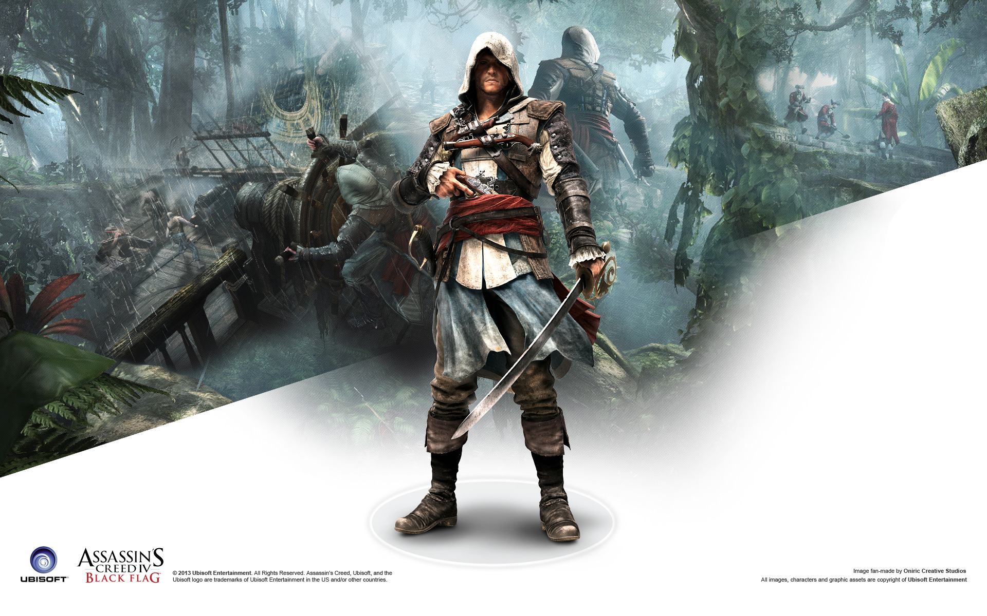 Assassins Creed Iv Black Flag Game HD Wallpaper Wallpaperdenn