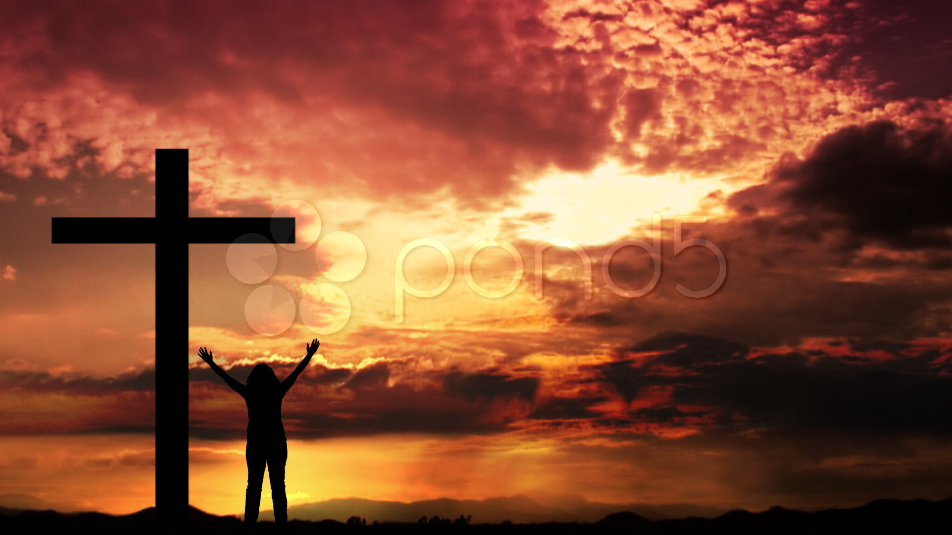 Christian Worship Wallpaper worship stock video sunset christian