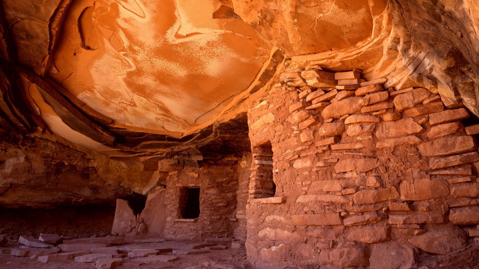 Anasazi Indian Ruins HD Desktop Wallpaper Widescreen High