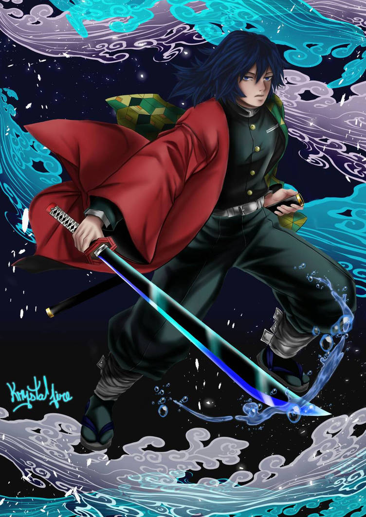 Fan Art Tomioka Giyuu By Firekrystal Deixena Pre Wallpaper