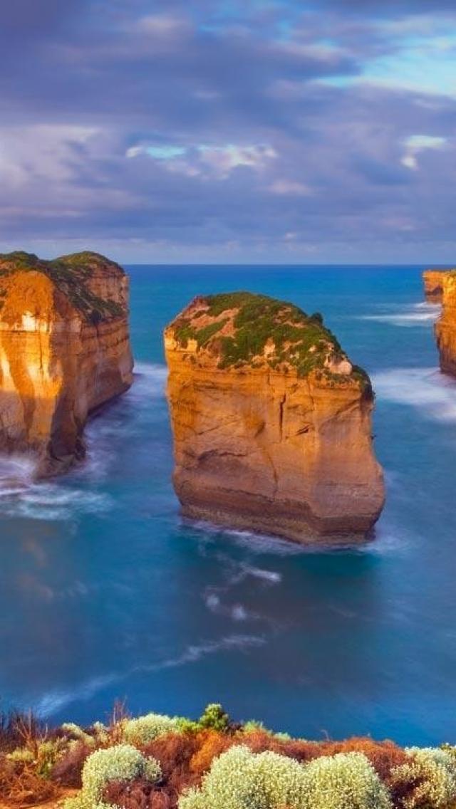 Cliffs Australia Bing Sea Wallpaper