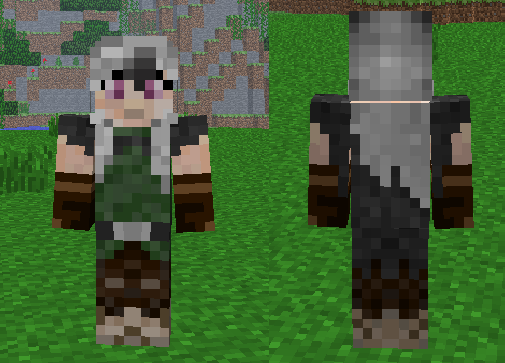 My Custom Minecraft Skin By Bluegummybears