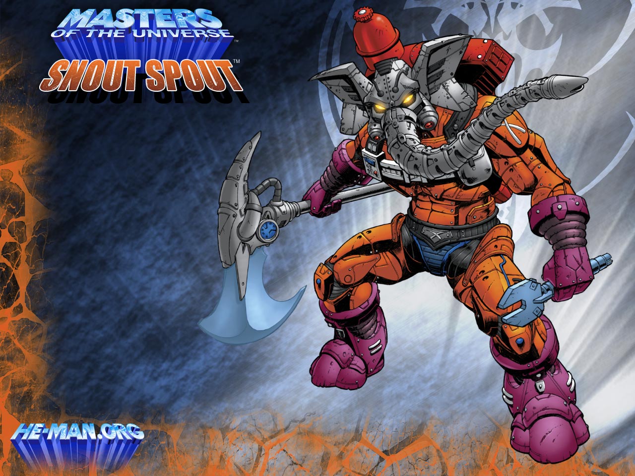 He Man Org News Special Wallpaper From Mini Statue Line