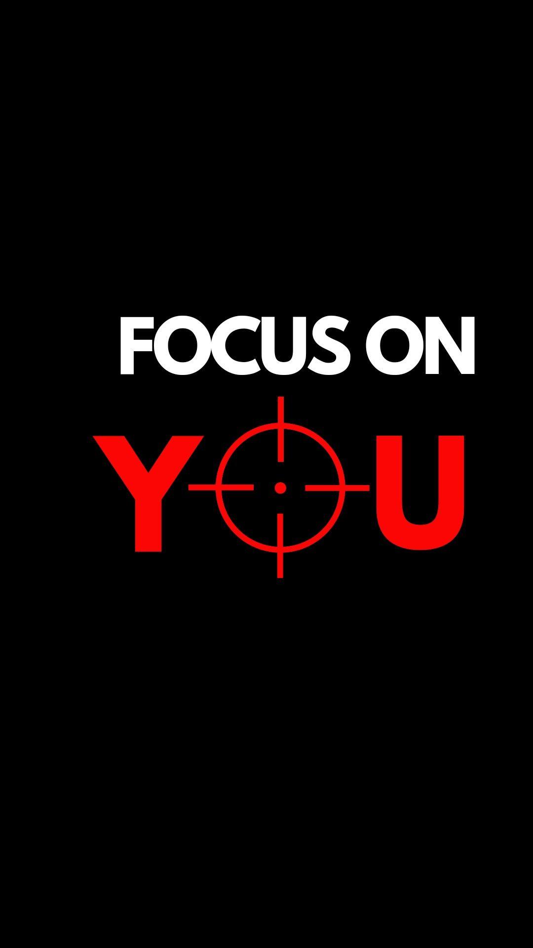 Focus On You Motivational Picture Quotes Inspirational