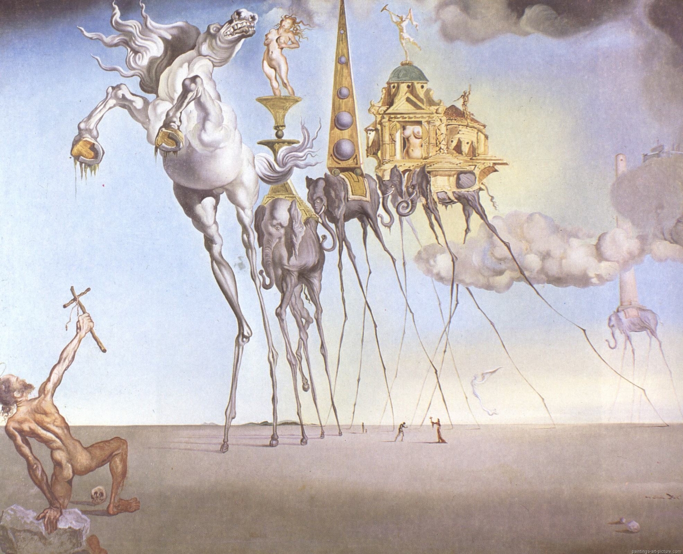 Salvador Dali Paintings Wallpaper Background