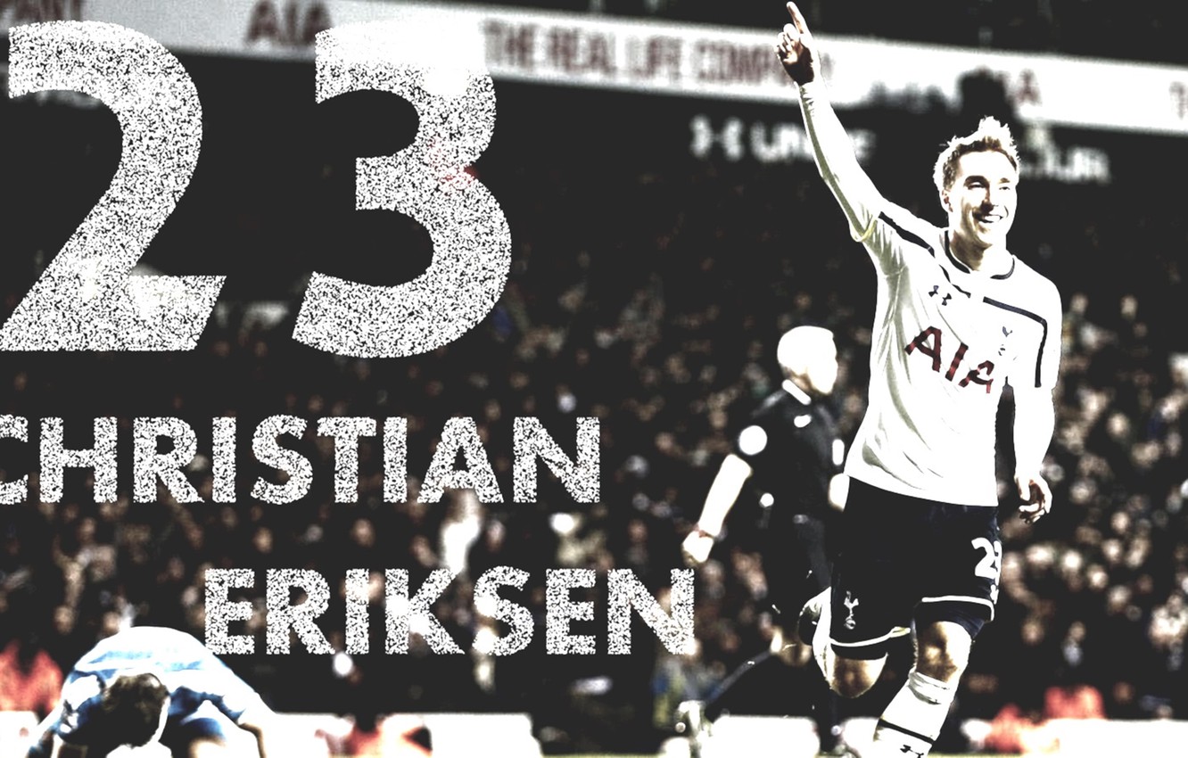 Wallpaper Christian Eriksen Tottenham Hotspur