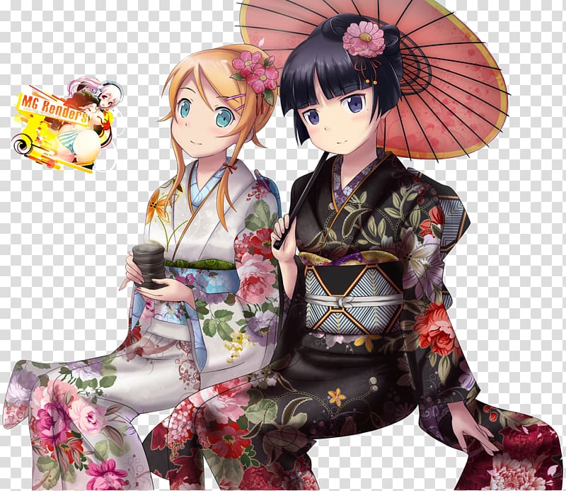 Oreimo Anime Desktop A Transparent Background Png Clipart