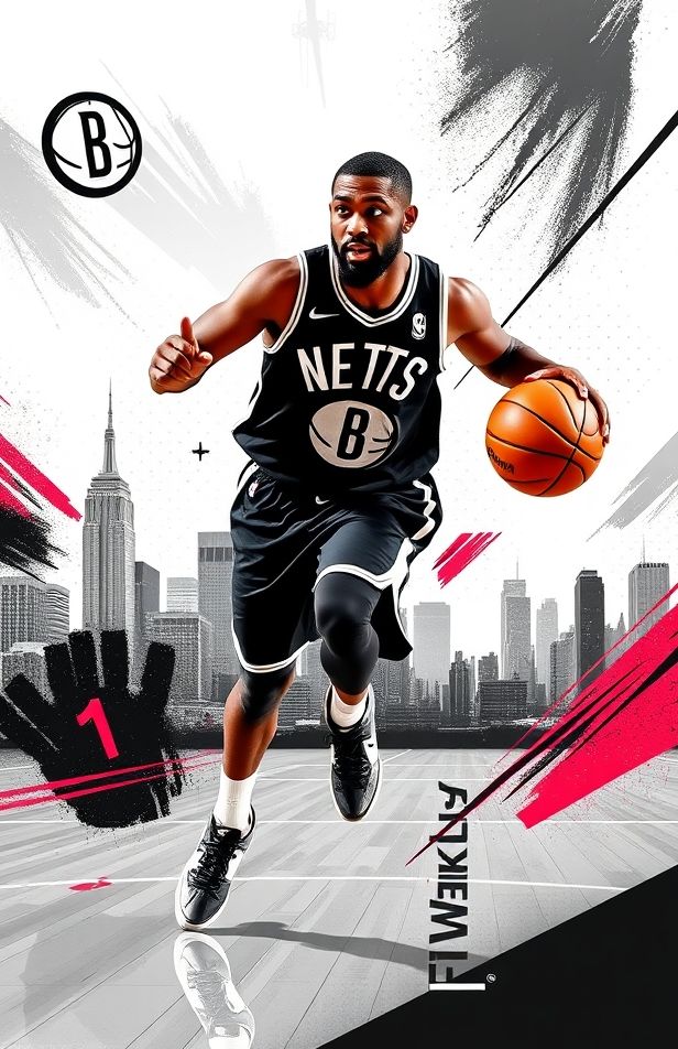 Kyrie Irving Brooklyn Nets Wallpaper