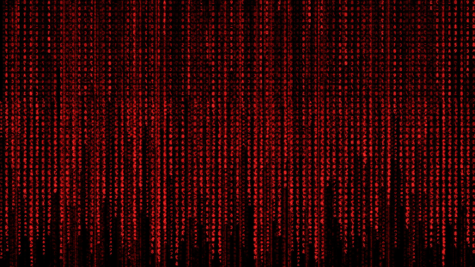 Red Matrix Wallpaper By Woodydot