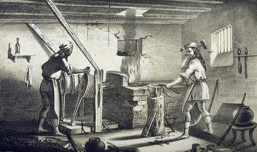 The Colonial Blacksmith Art In Age Of Mechanical Reproduction