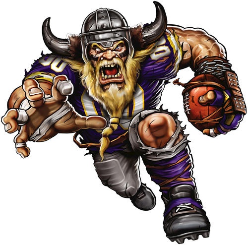 Minnesota Vikings Extreme Logo Fathead At Menards