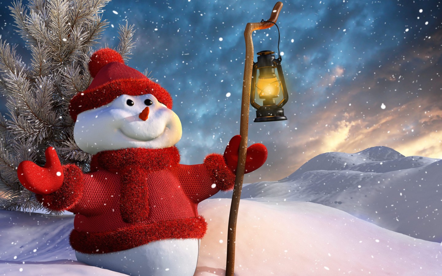 Christmas Snowman Wallpaper For Desktop X