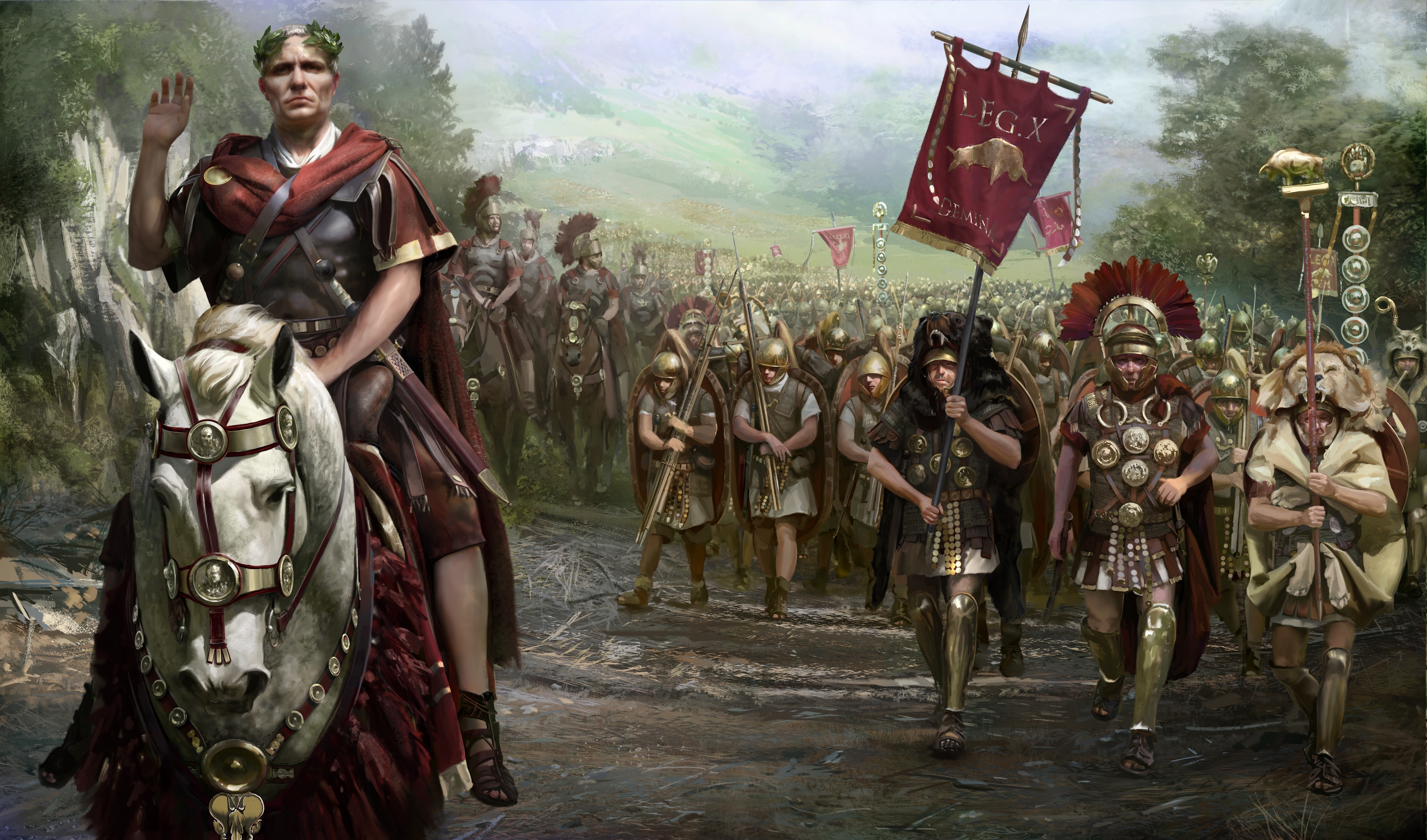 Roman Legion HD Wallpaper Background Image