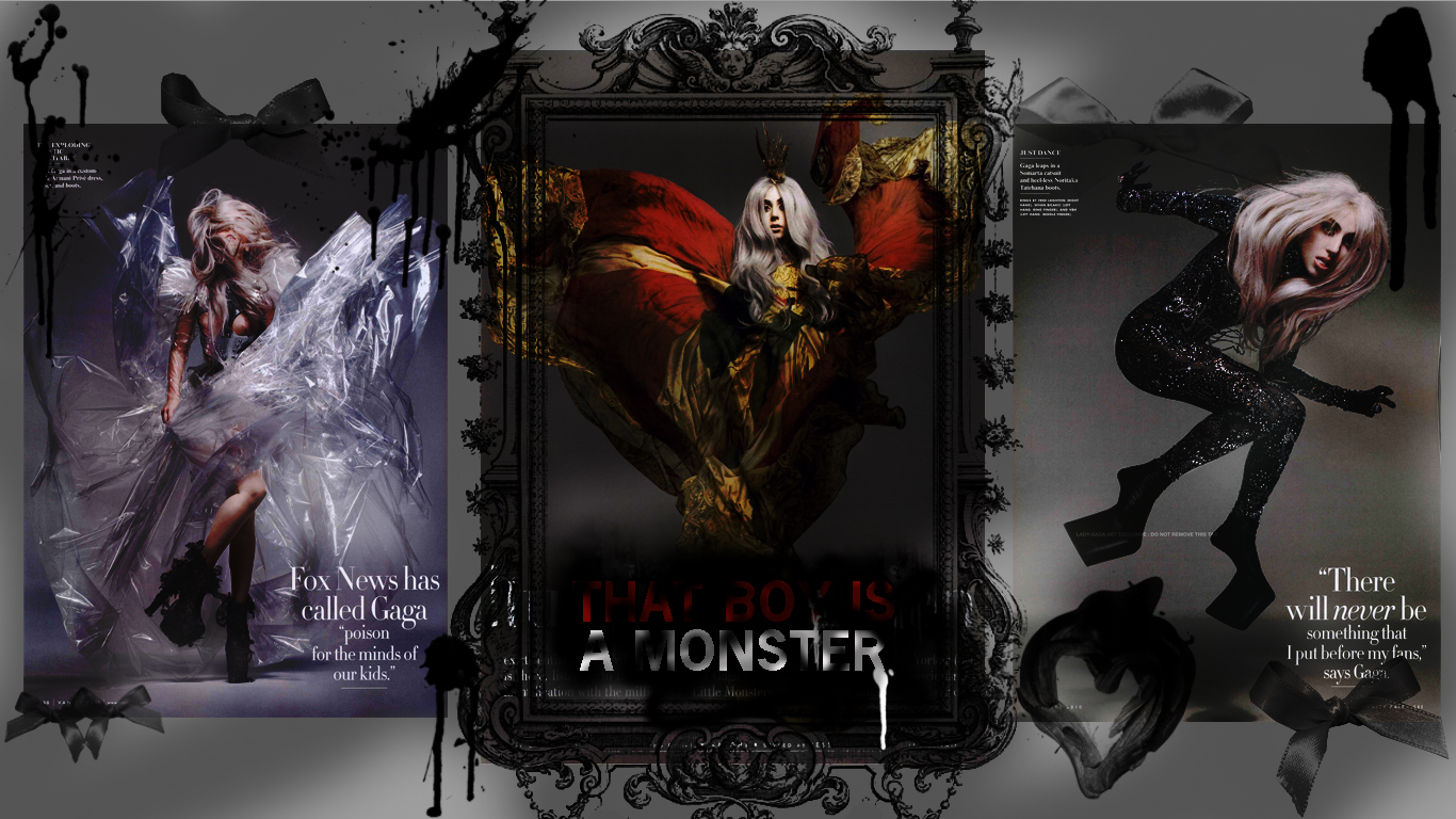 Lady Gaga Monster Wallpaper By Frankhilton Customization
