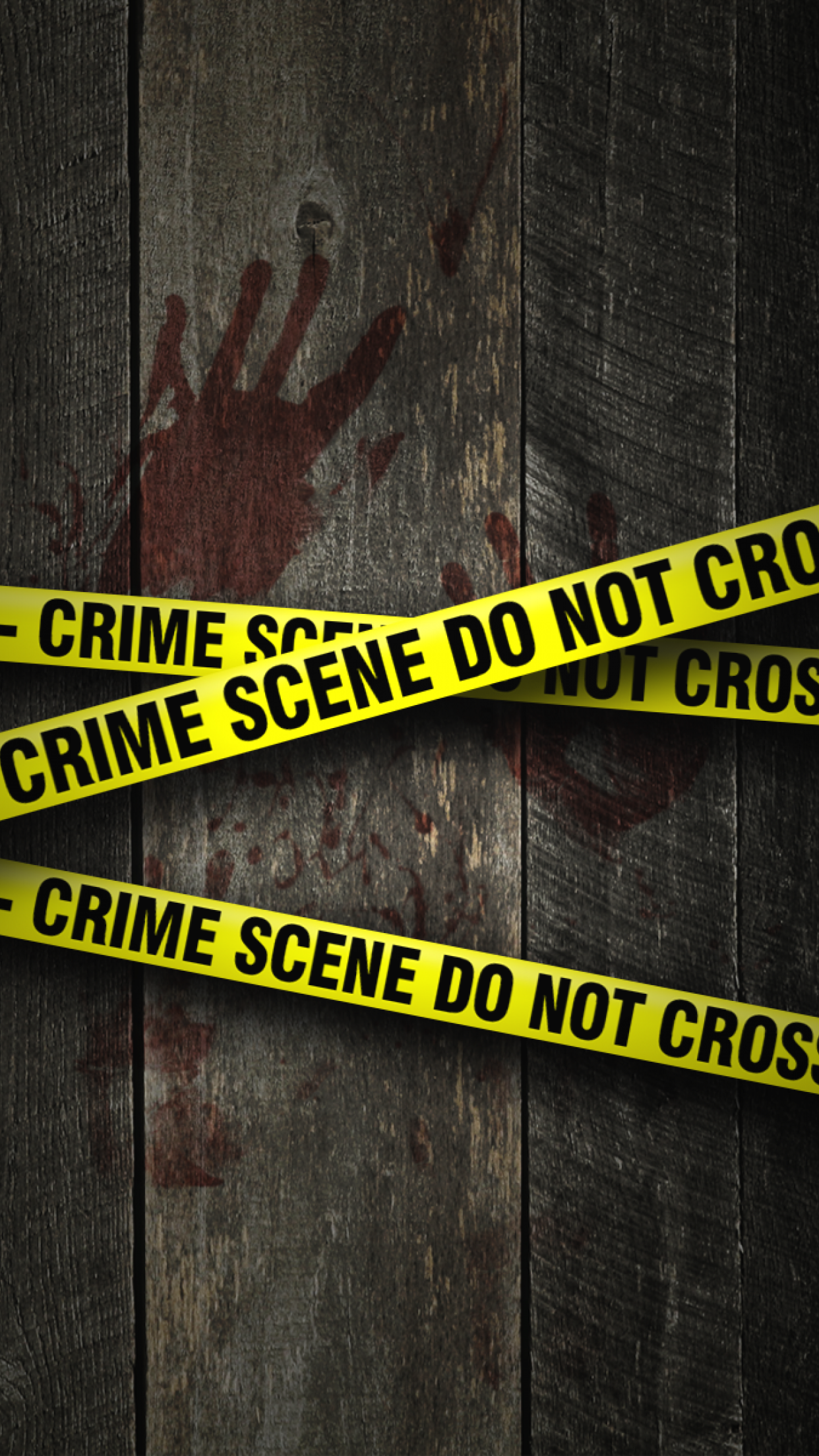 Crime Scene Yellow Tape Art Digital Hd