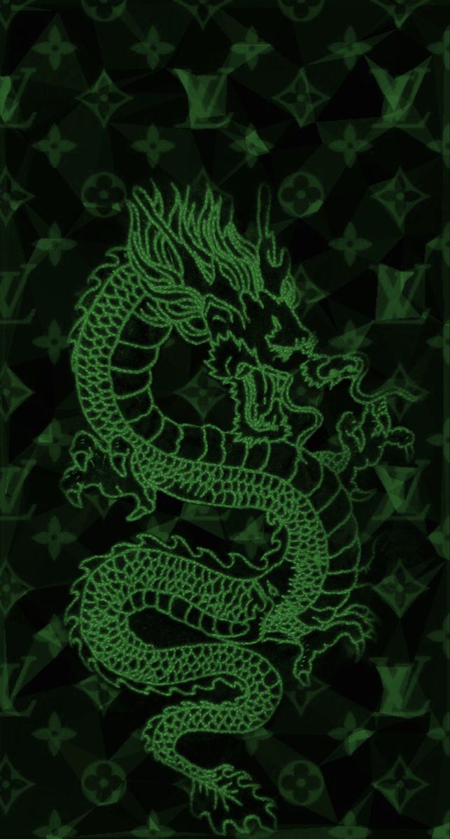 Free download Green Dragon iPhone Wallpaper Japanese wallpaper iphone