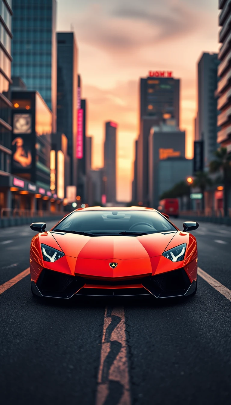 Lamborghini Aventador Phone Wallpaper
