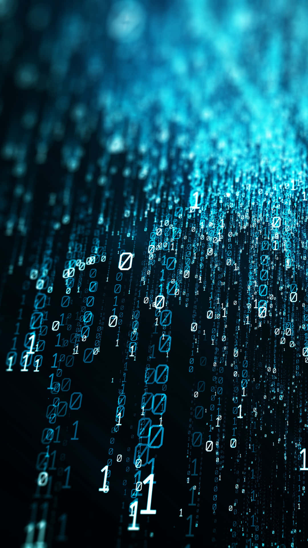 Raining Binary Numbers Hw5b7apoof4f0pga Wallpaper