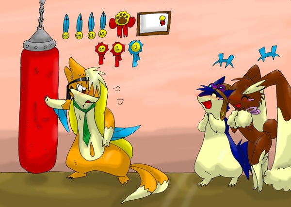 Floatzel Training By Pachirisuluva
