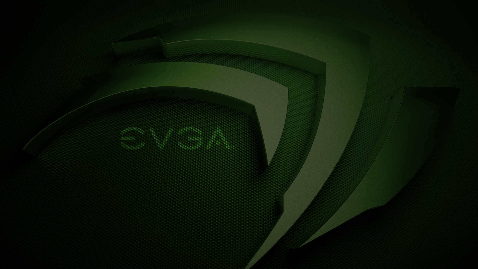 HD Evga Nvidia Green 1920x Wallpaper