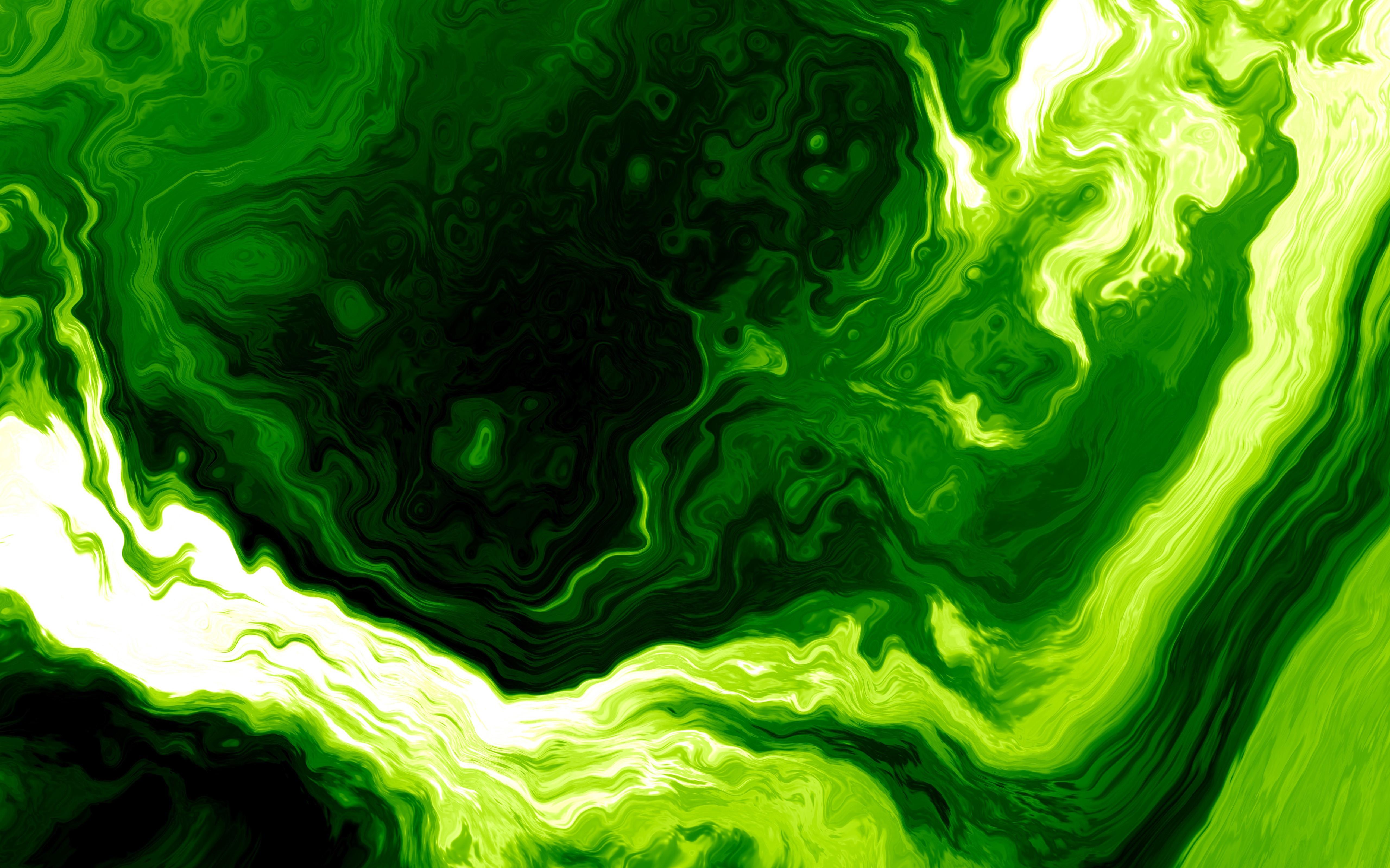Abstract Green 4k Ultra HD Wallpaper