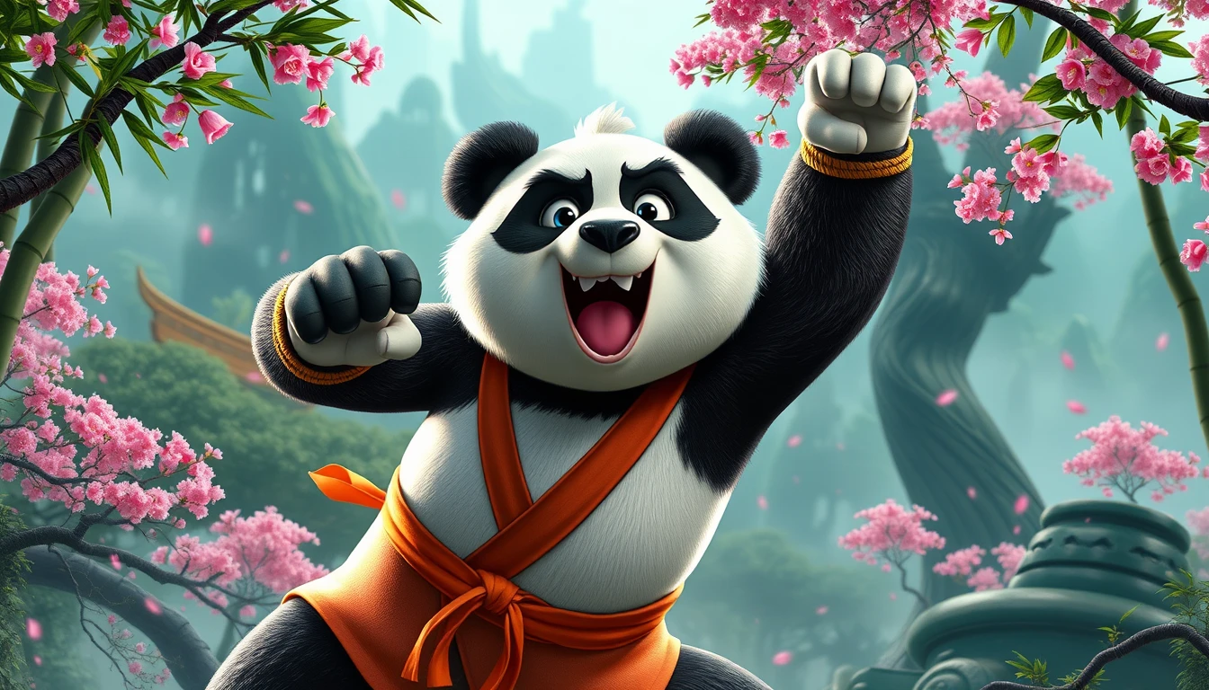 Kung Fu Panda HD Wallpaper