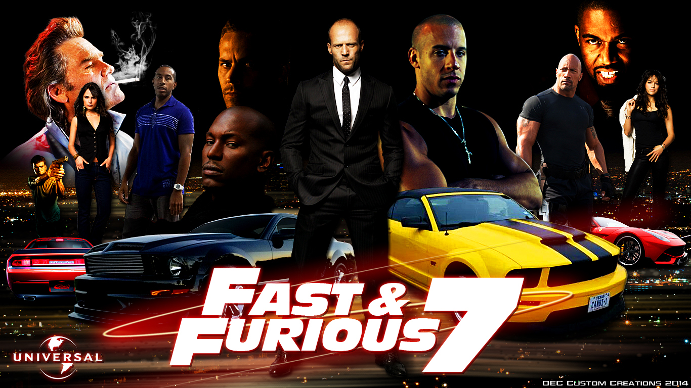 Fast And Furious Universal Poster HD