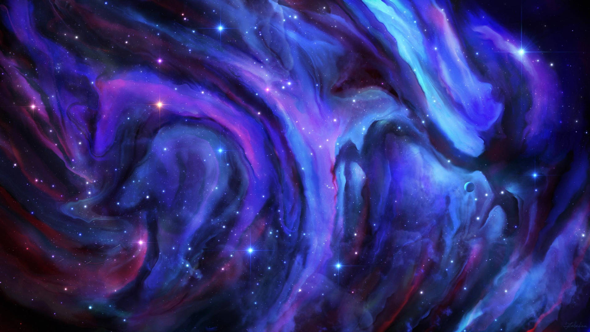 Indigo Aesthetic Wallpaper