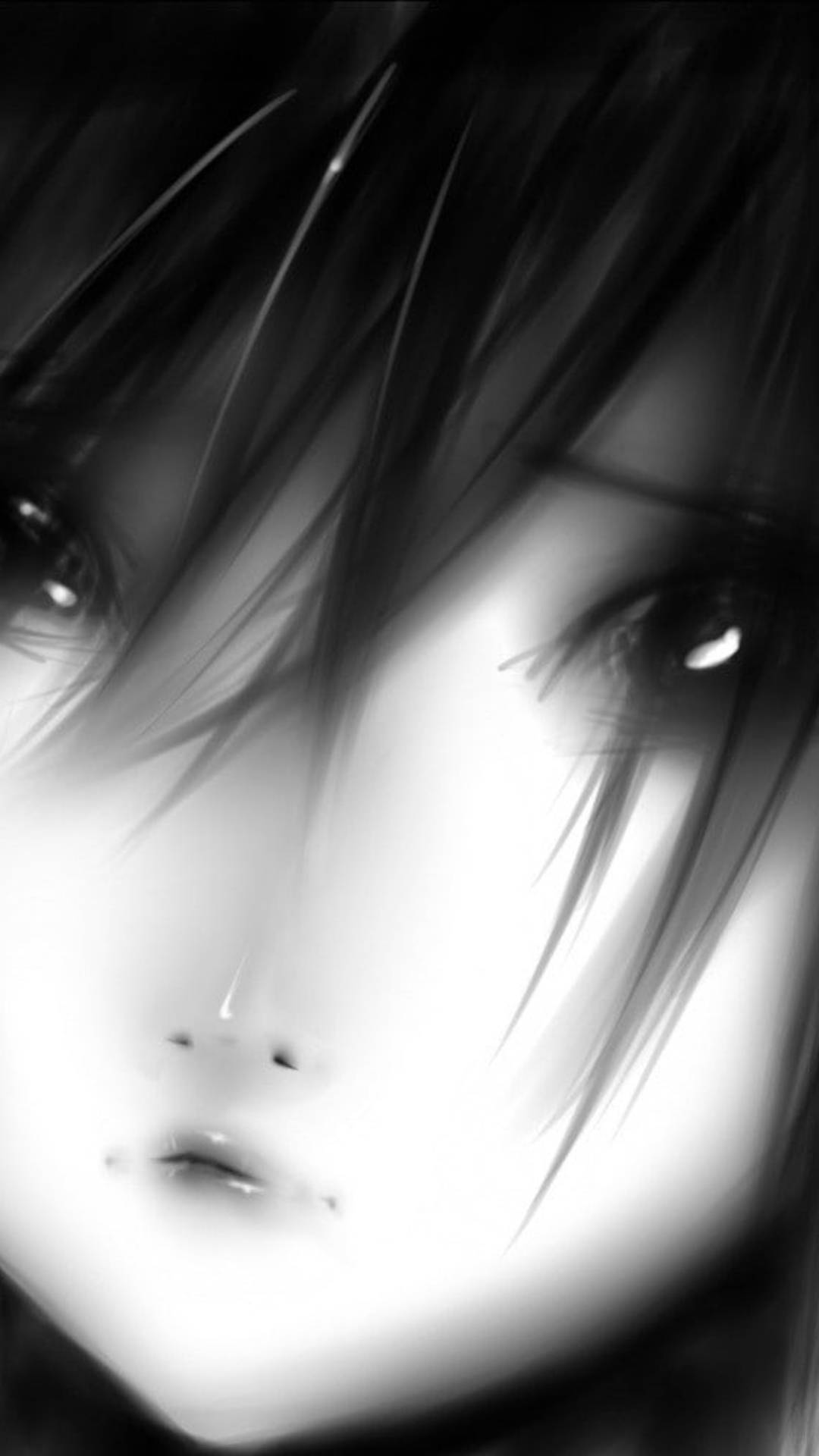 Black And White Anime Wallpaper
