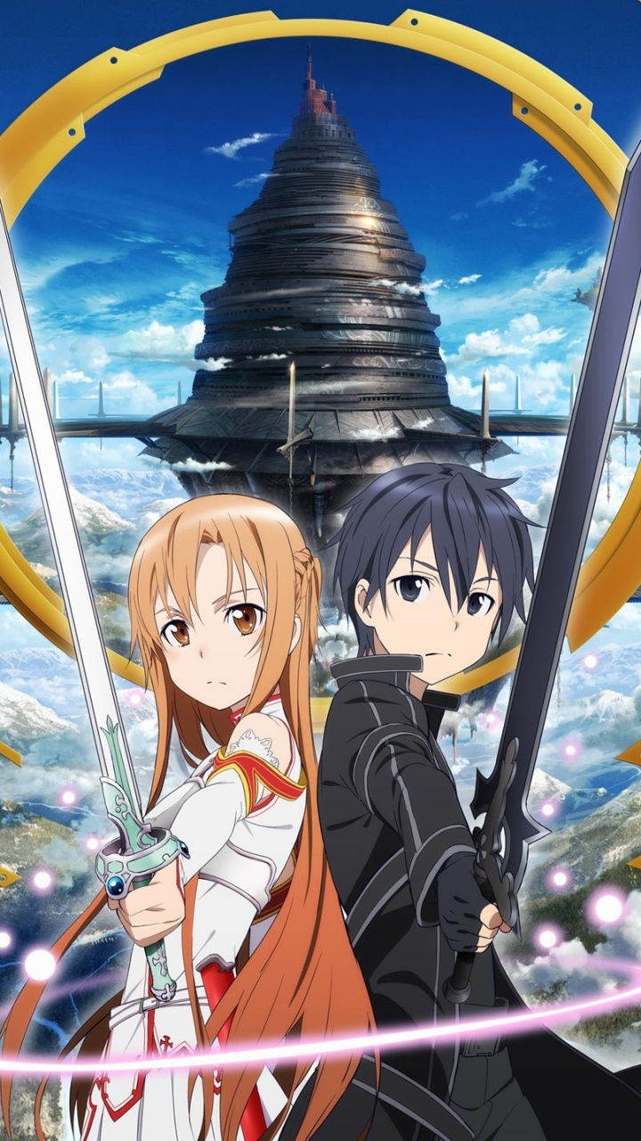 Download Take your gaming experience to the next level with the Sword Art  Online iPhone Wallpaper  Wallpaperscom