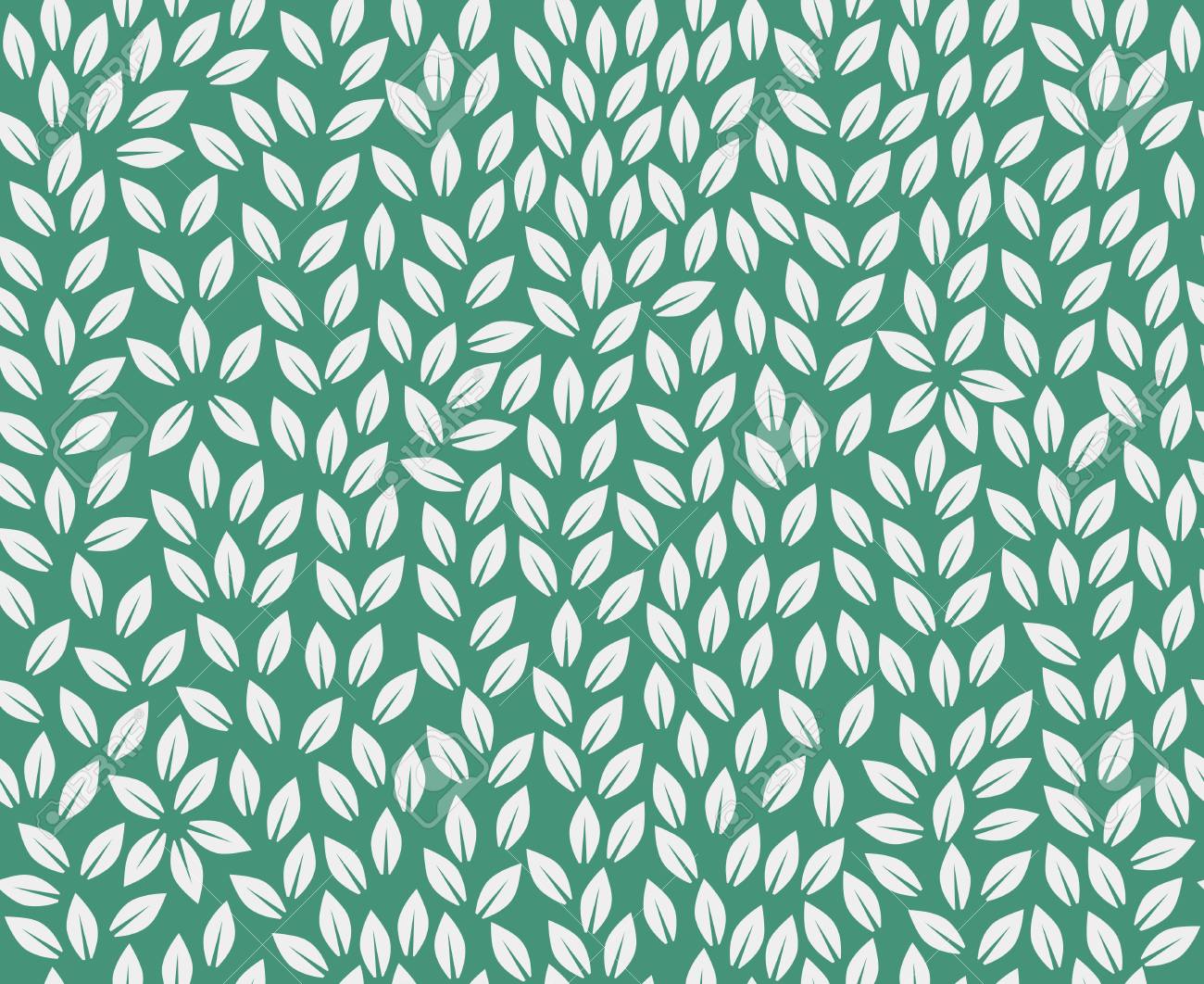 Leaves Pattern Endless Background Seamless Nature Wallpaper
