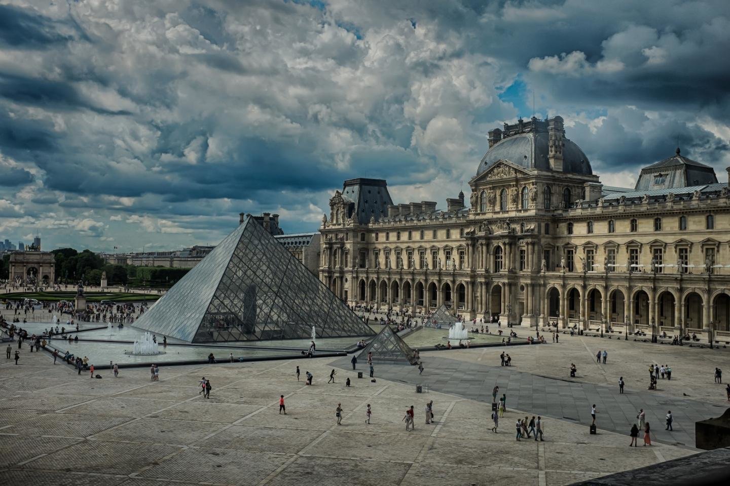 High Resolution The Louvre HD Wallpaper Id For