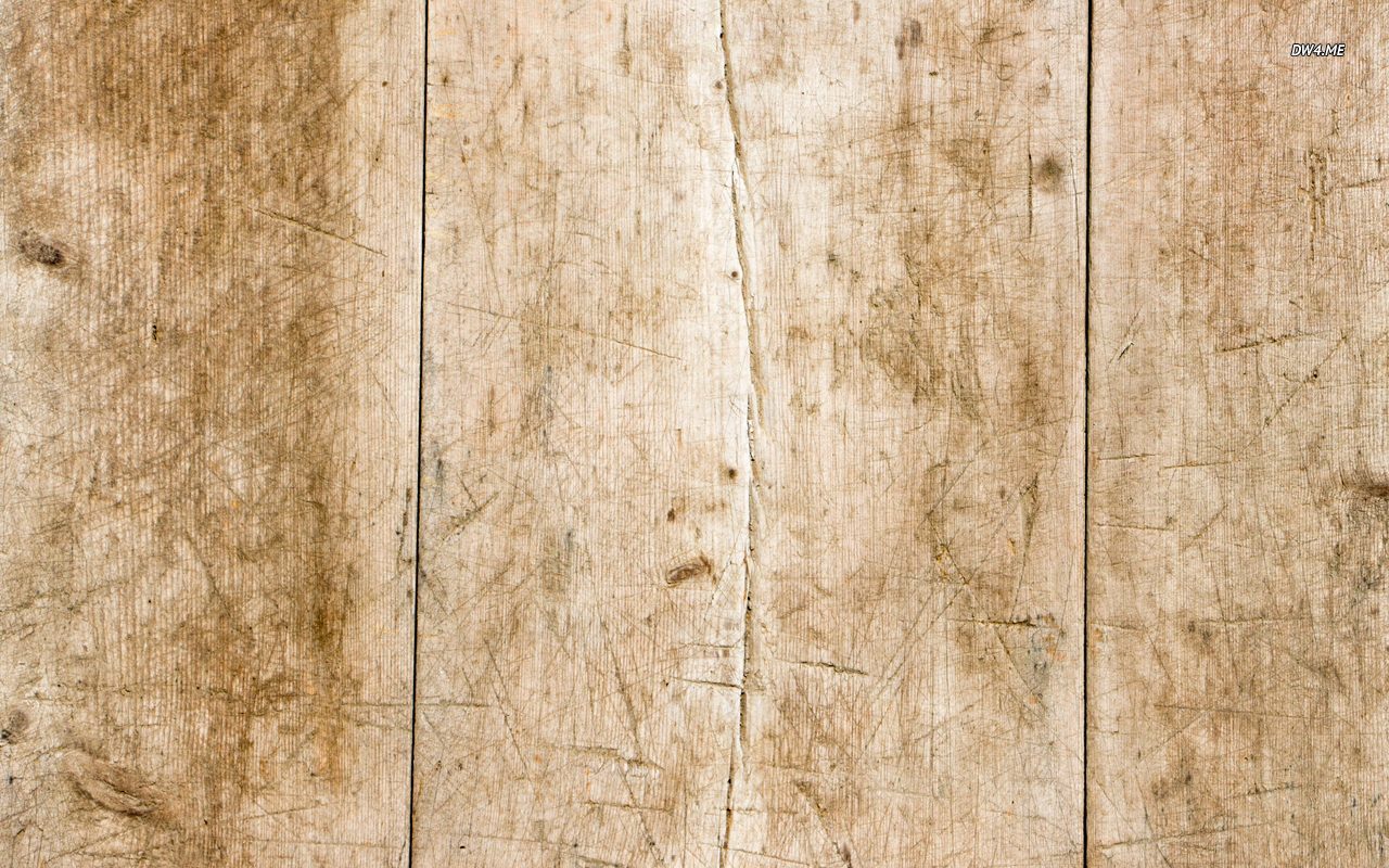 Scratched Old Wood Wallpaper
