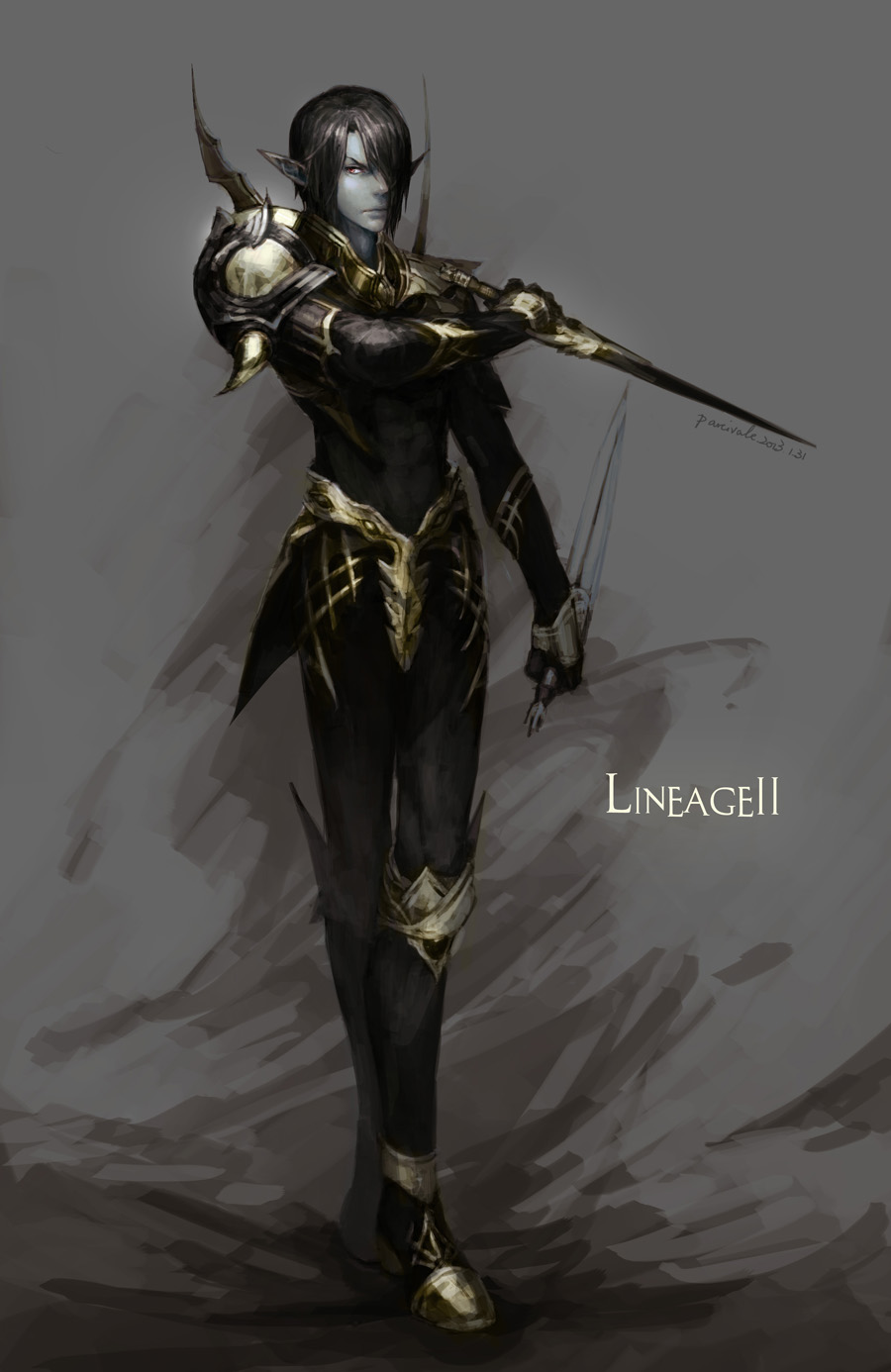 Dark Elf Lineage Ii Mobile Wallpaper Zerochan Anime