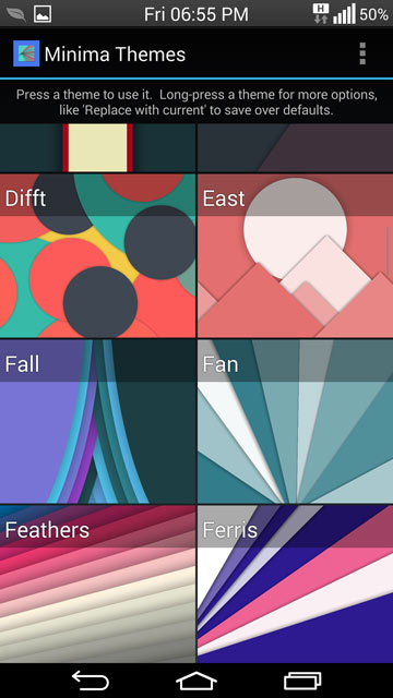 Of Material Design With Cool Animation Minima Live Wallpaper