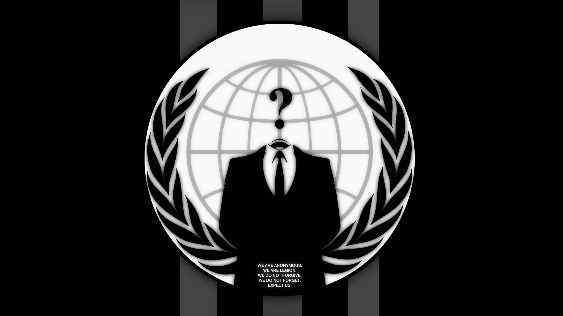  wallpaper hdtv widescreen we are anonymous we are legion we do not 1920x1080
