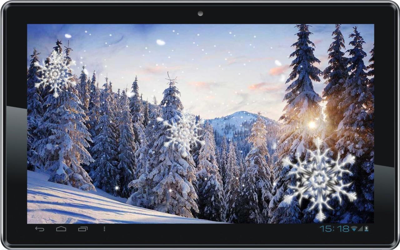 Falling Snow HD Live Wallpaper Android Apps On Google Play