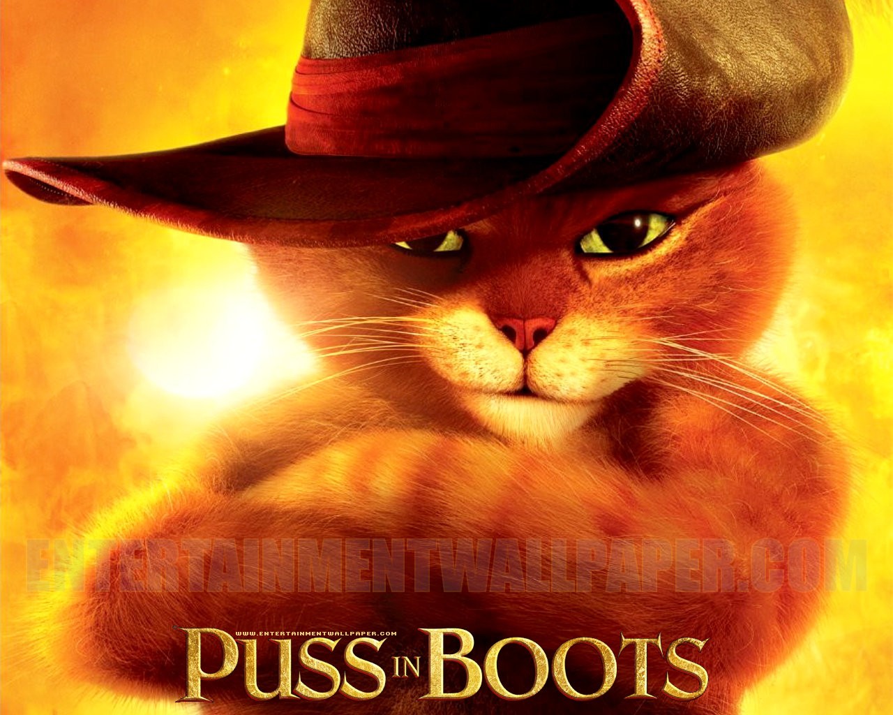 HD wallpaper Puss in Boots Shrek Forever After Pussy the cat  illustration  Wallpaper Flare