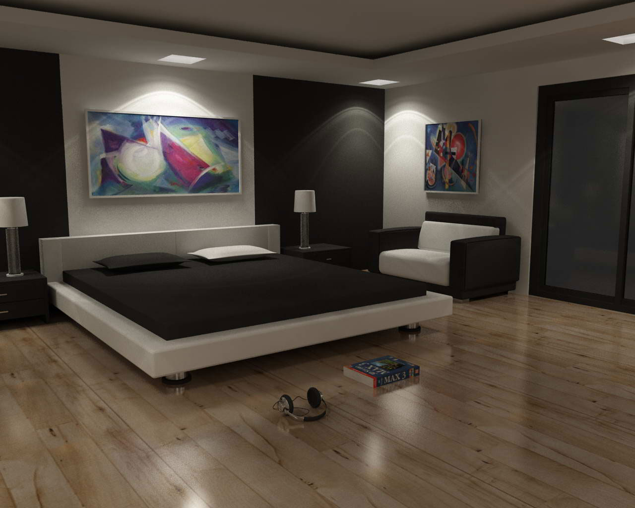 Bedrooms Designs Hd Wallpaper