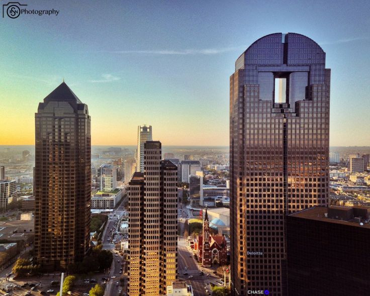Free download Dallas architecture bridges cities City texas Night