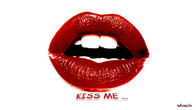 Red Lips Kiss 3d HD And Wallpaper For Your Puter Desktop