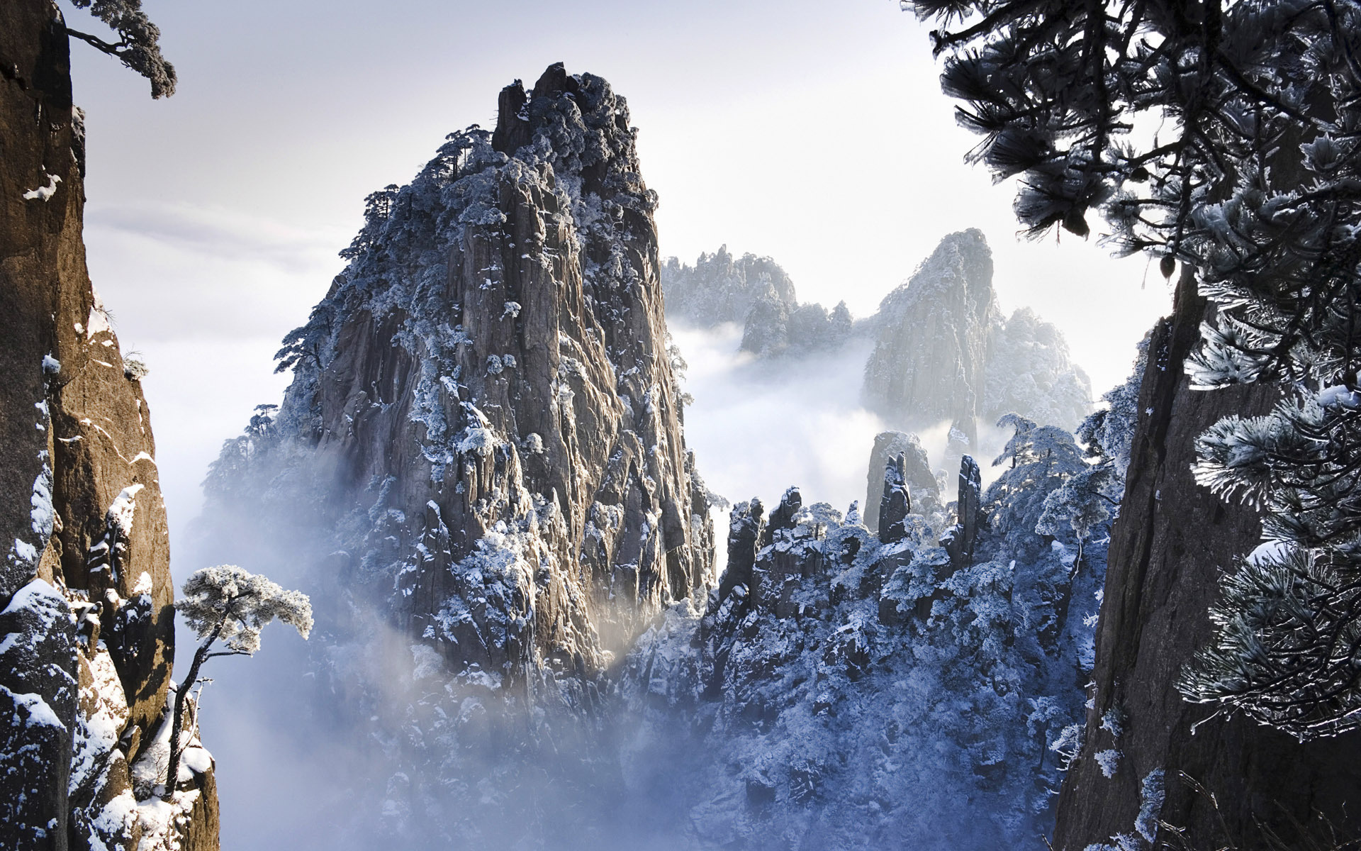 Daily Wallpaper Huangshan China I Like To Waste My Time 1920x1200