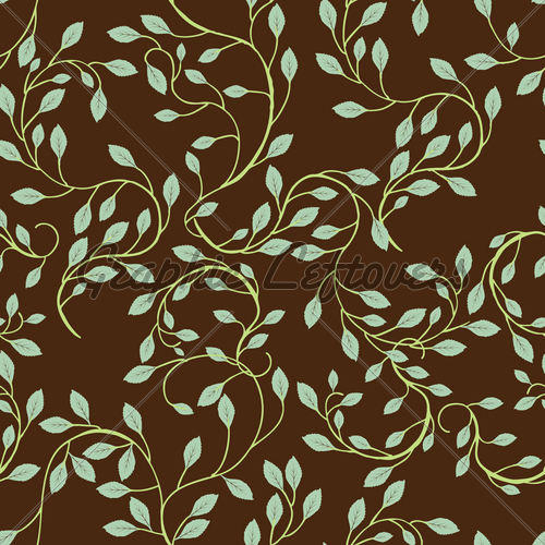 Vine Pattern Wallpaper Background