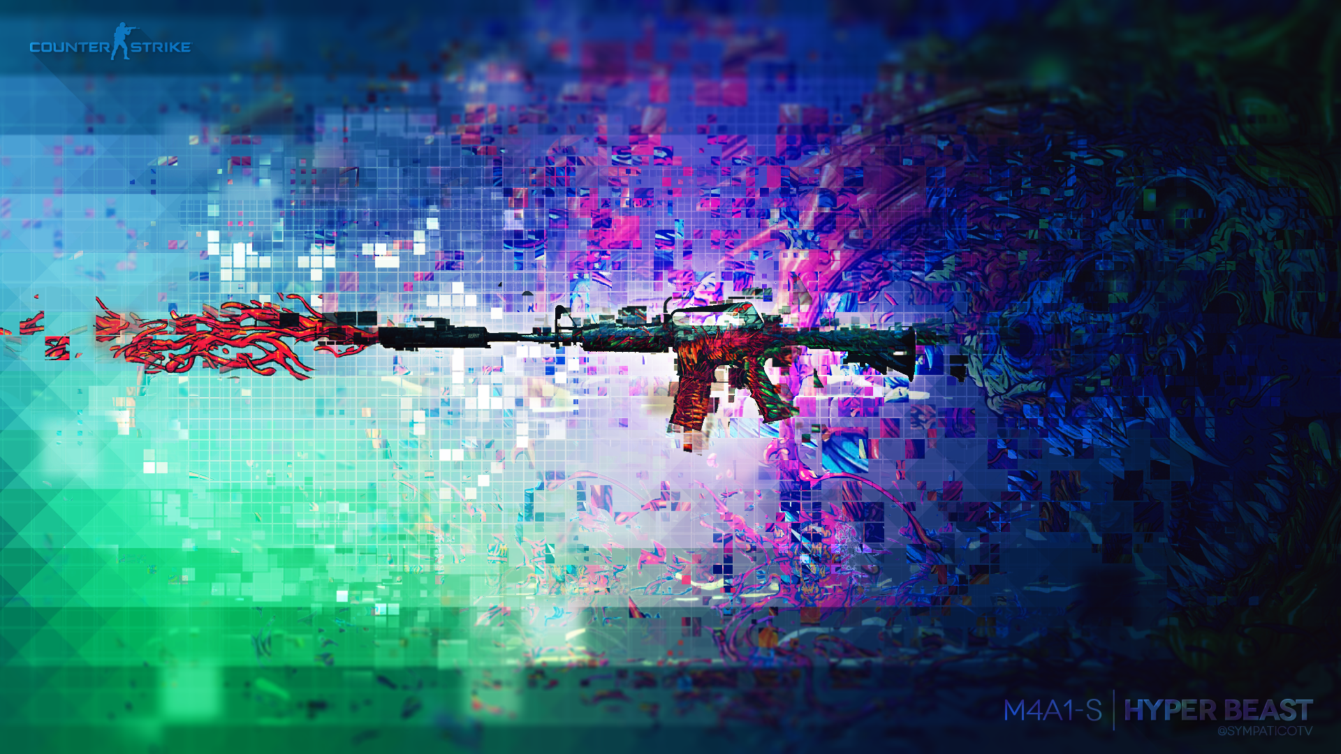 M4a1 S Hyperbeast Csgo Wallpaper And Background