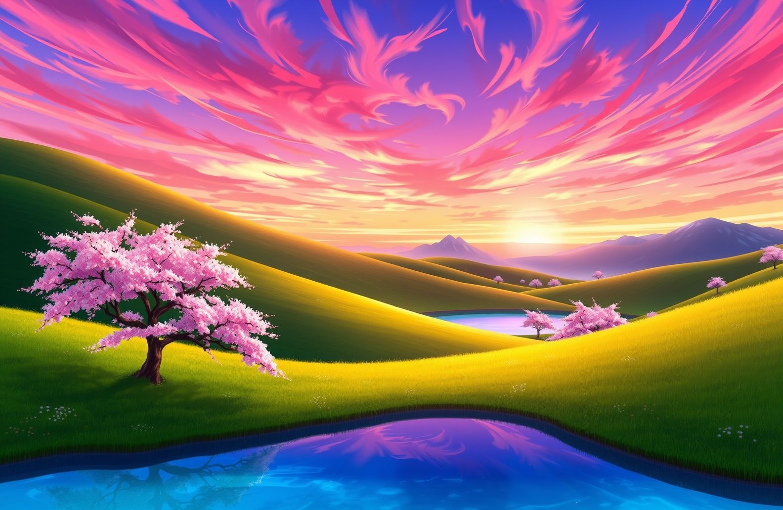 Anime Landscapes Wallpaper