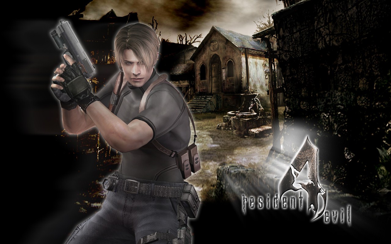 Spoiler Preview of the Resident Evil 4 2023 bonus digital wallpaper  Amazon JP digital edition purchase Image courtesy of the Official  Biohazard Facebook page  rresidentevil