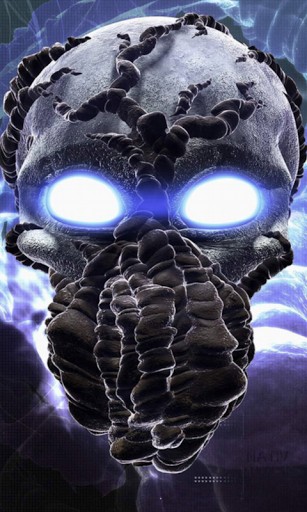 View bigger   Skull 3D Live Wallpaper for Android screenshot