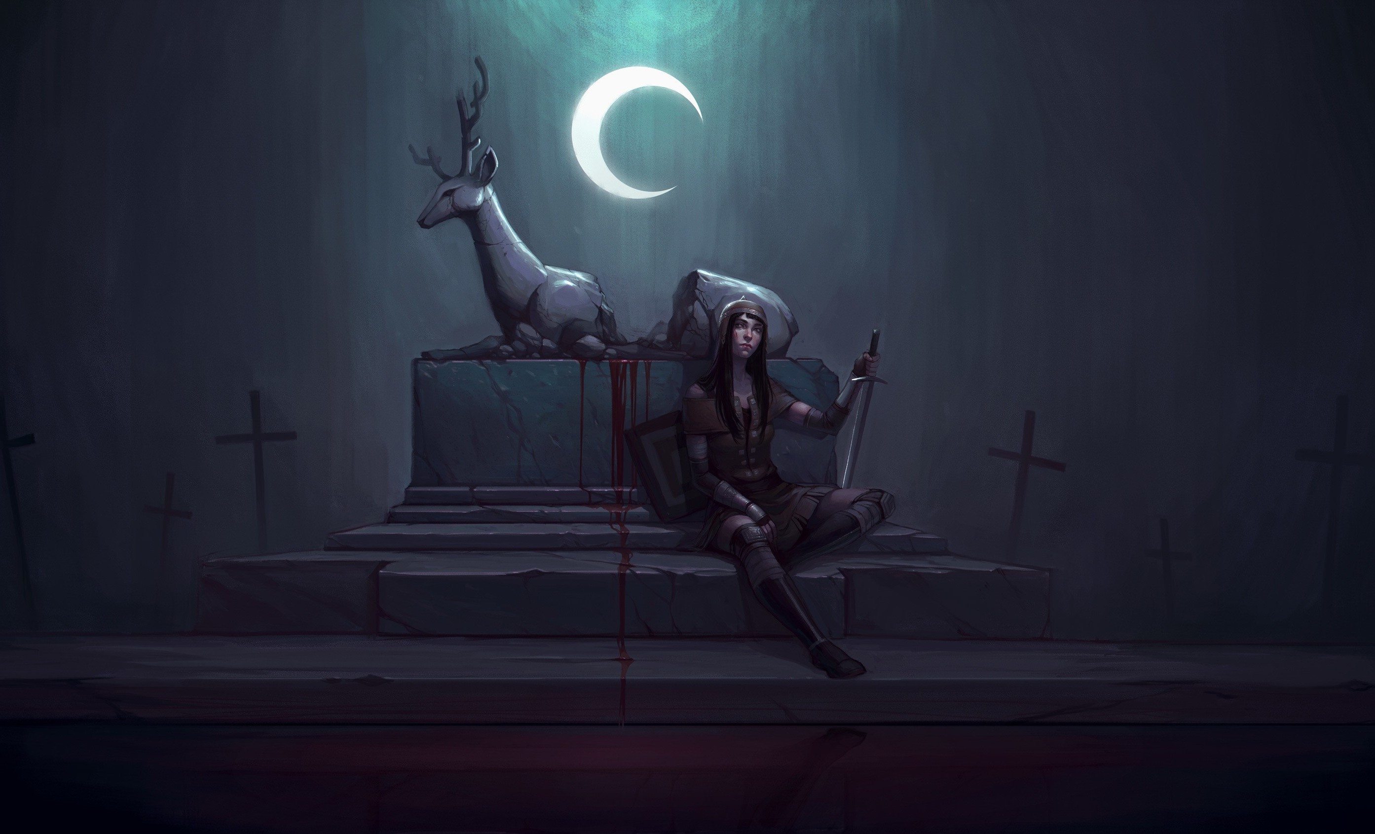 Best Sword Sorcery Background Skull